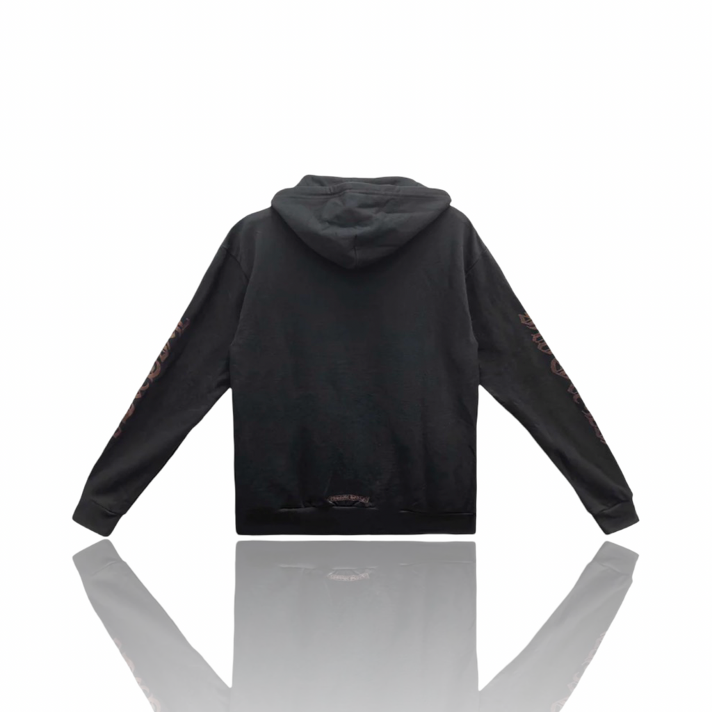 Chrome Hearts 1988 Zip Up Glitter Black/Brown