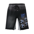 Lost Intricacy Black/Blue MITT Shorts