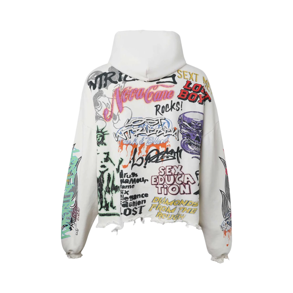 Lost Intricacy University Hoodie Cream