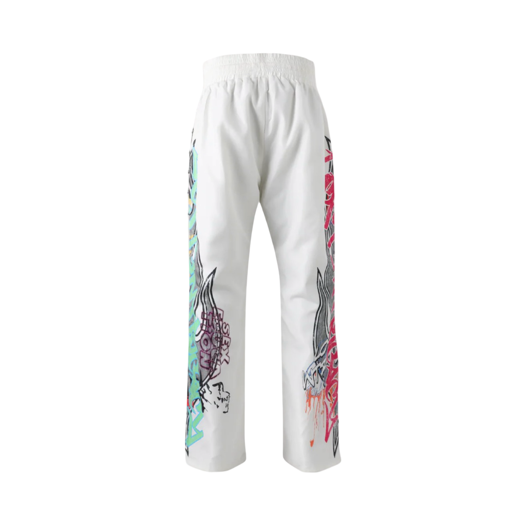 Lost Intricacy University Nylon Pants Cream