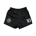 10 Black Mesh Shorts