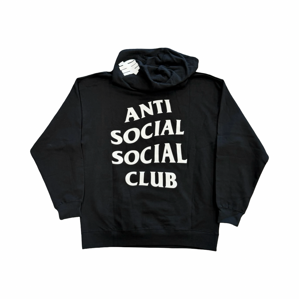 Anti Social Social Club x Undefeated Club Hoodie Black