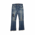 Amiri MX1 Clay Indigo Green Patch Denim