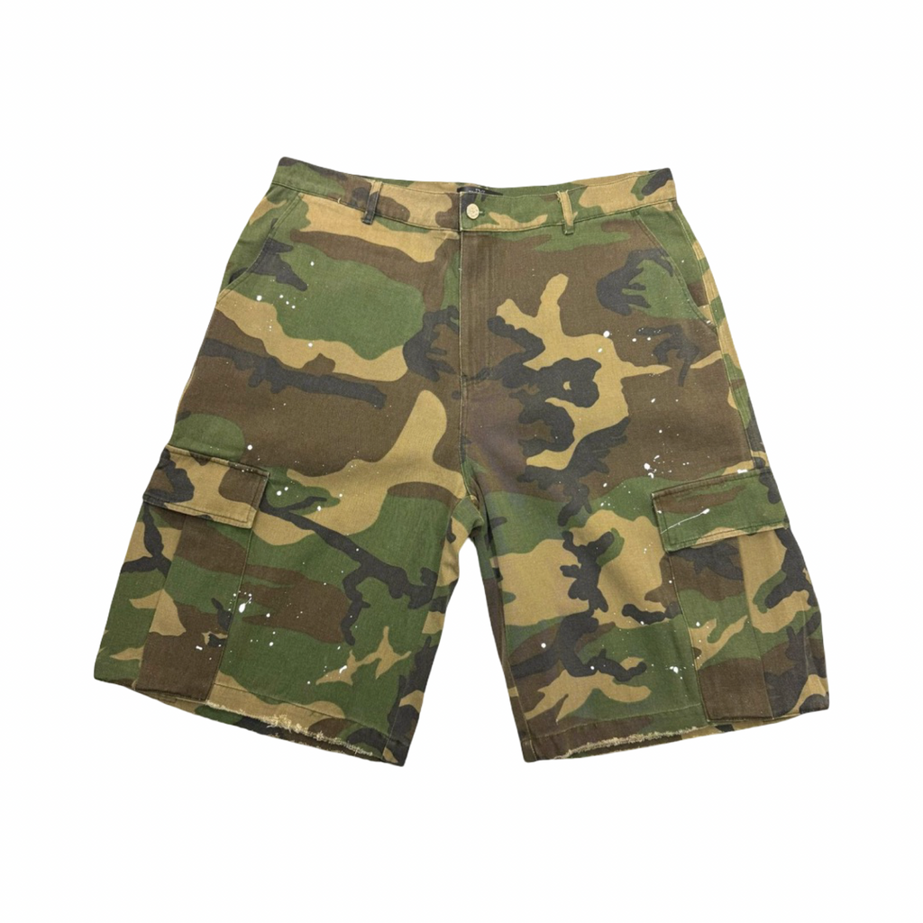 Happy Memories Don't Die  Everyday Worker Shorts Camo