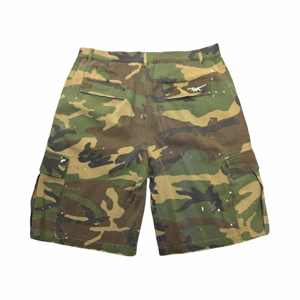 Happy Memories Don't Die  Everyday Worker Shorts Camo