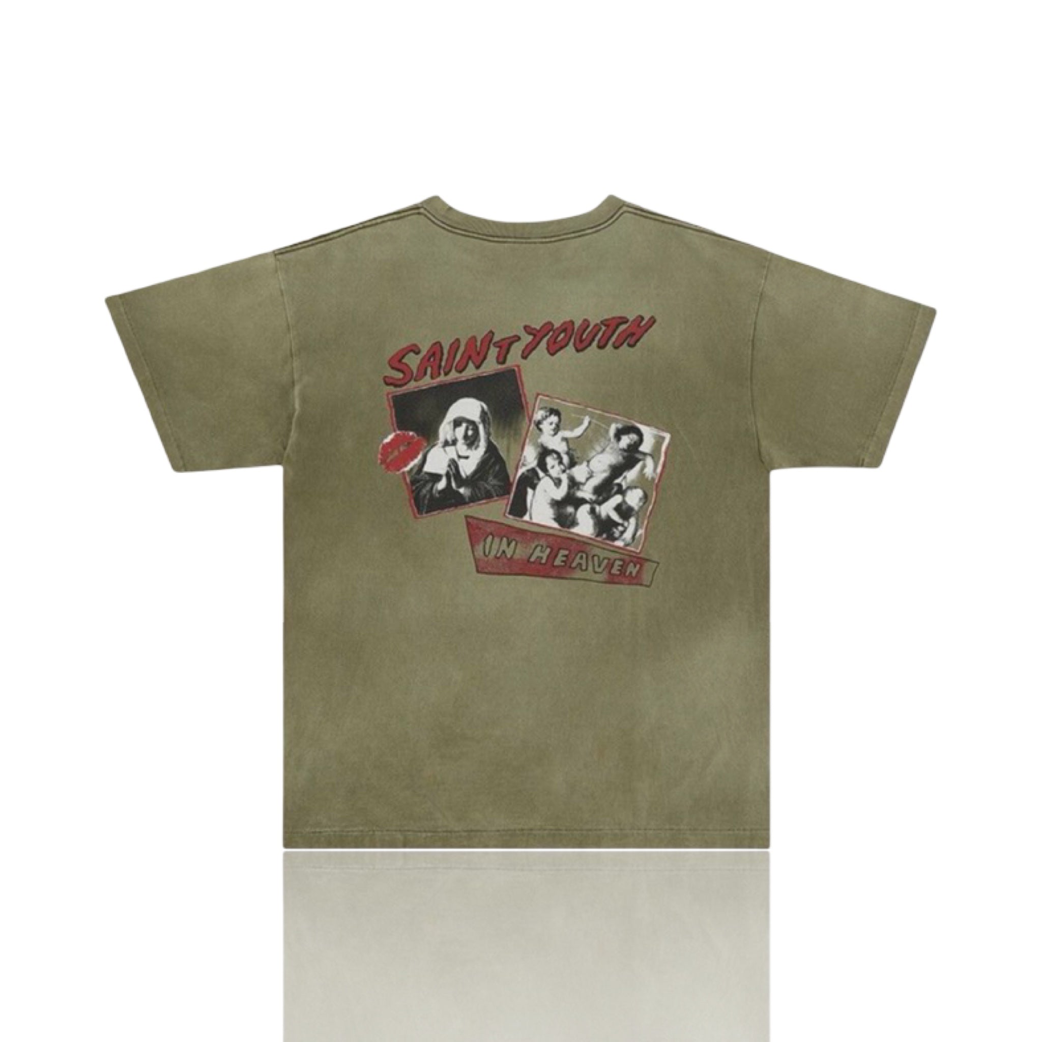 Saint Michael Saint Youth Tee Olive