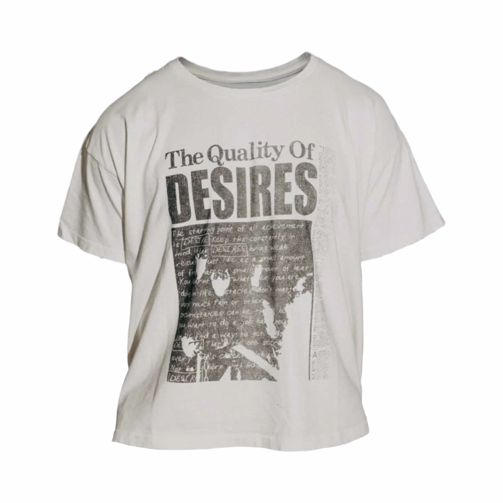 Matiere De Desirs Quality Of Desires Tee Ivory
