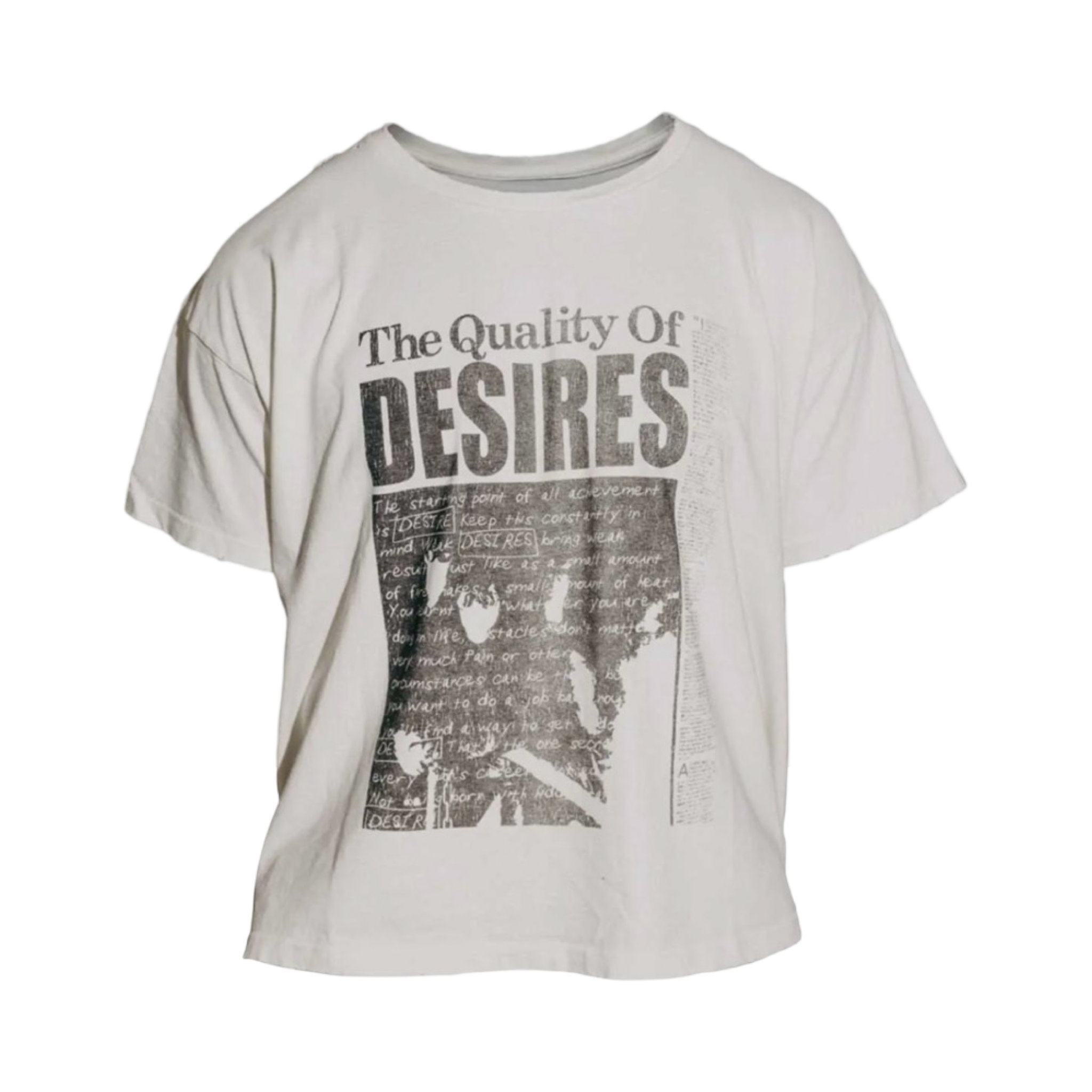Matiere De Desirs Quality Of Desires Tee Ivory