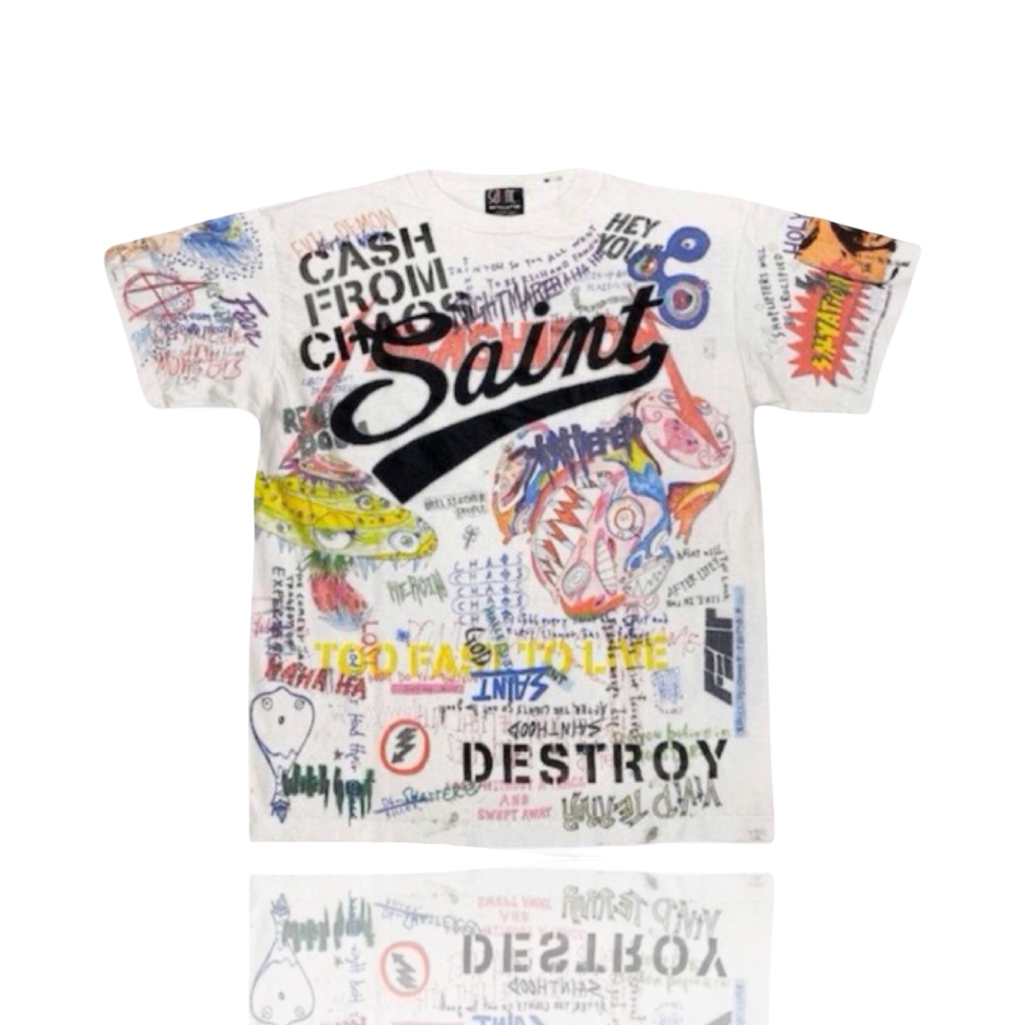 Saint Michael Murakami Shirt White