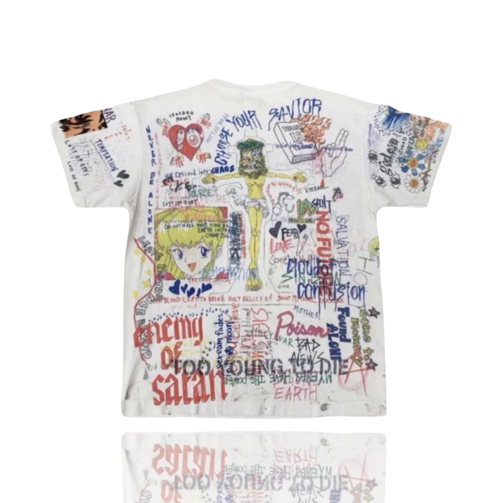 Saint Michael Murakami Shirt White