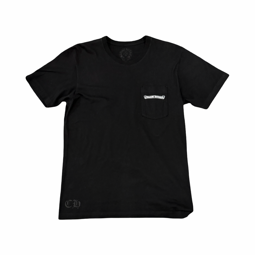 Chrome Hearts Fuck You Shoulder Logo Tee Black