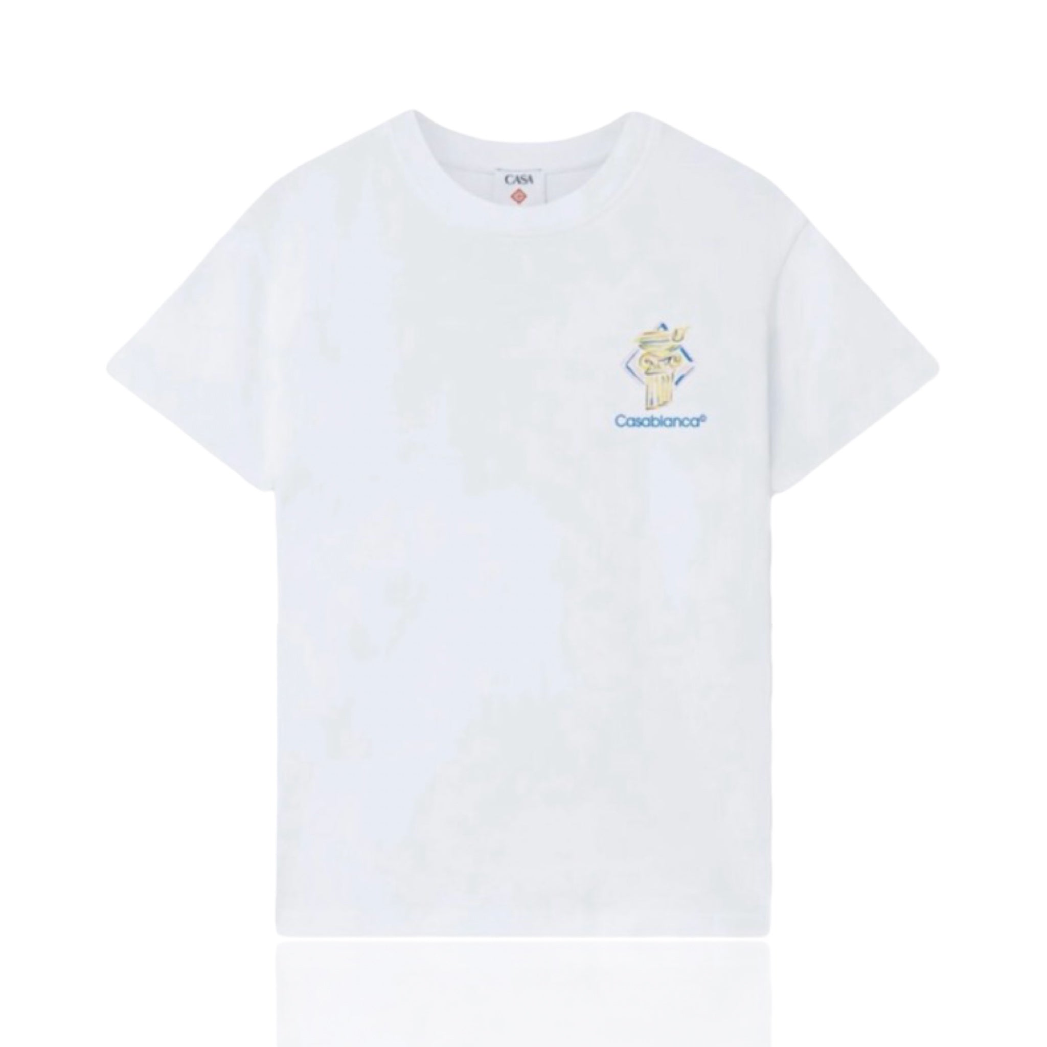 Casablanca Diamond Column Printed Tee