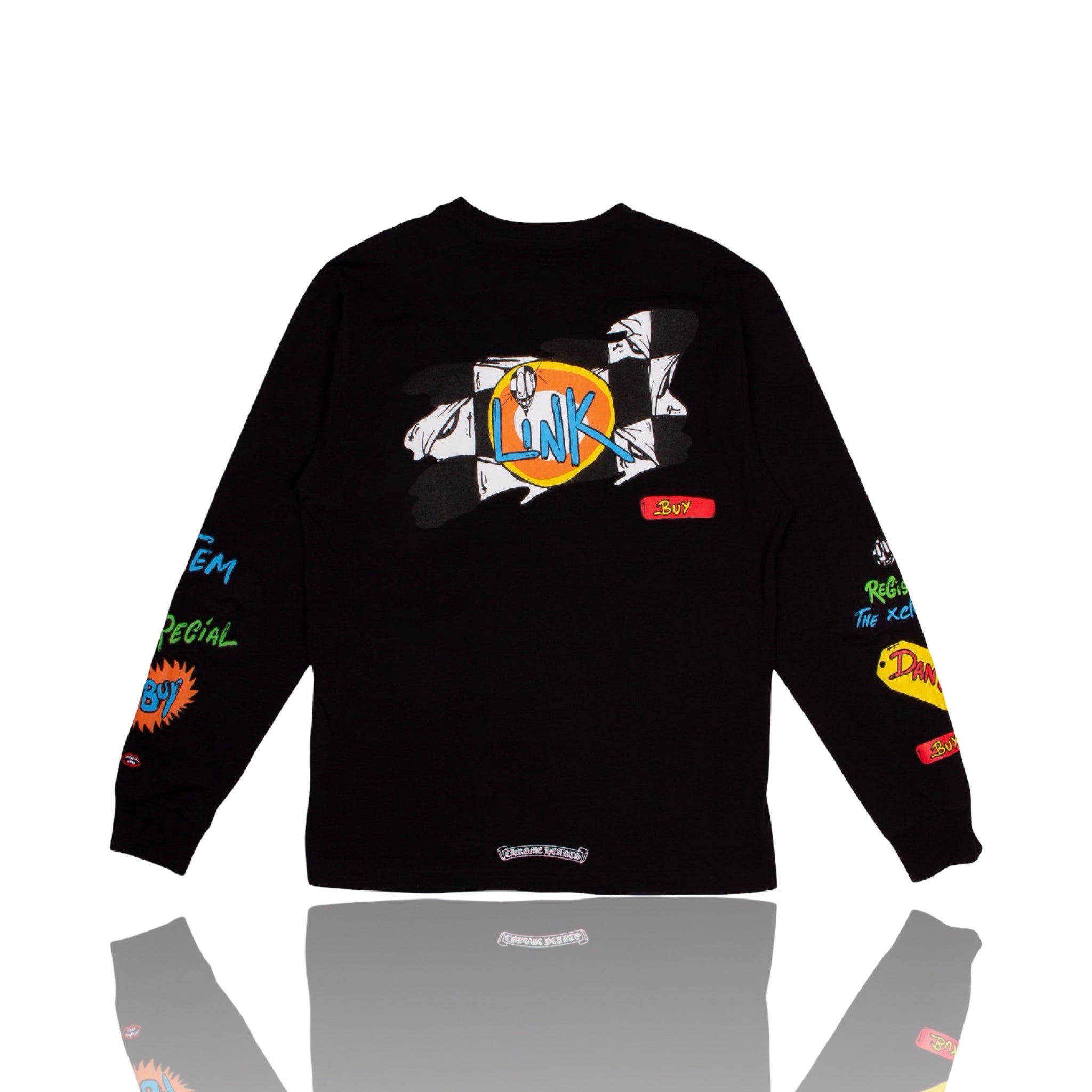 Chrome Hearts Matty Boy Sex Records Link Long Sleeve Black