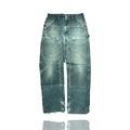 Carhartt Thrashed Double Knee Pants Navy #2