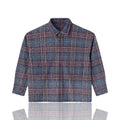 Happy Memories Don't Die Disco Flannel Navy Red