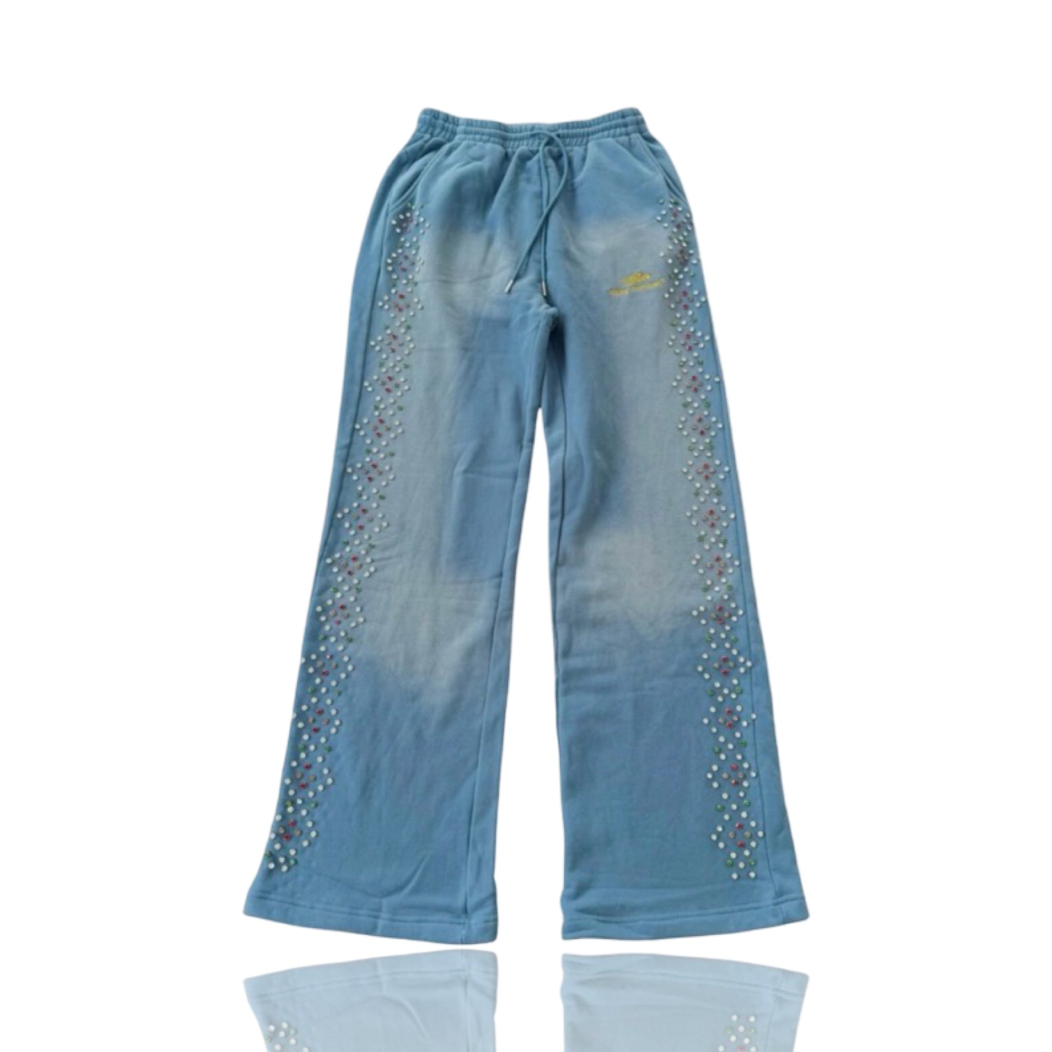 Happy Memories Don't Die Crystal Sweats Powder Blue