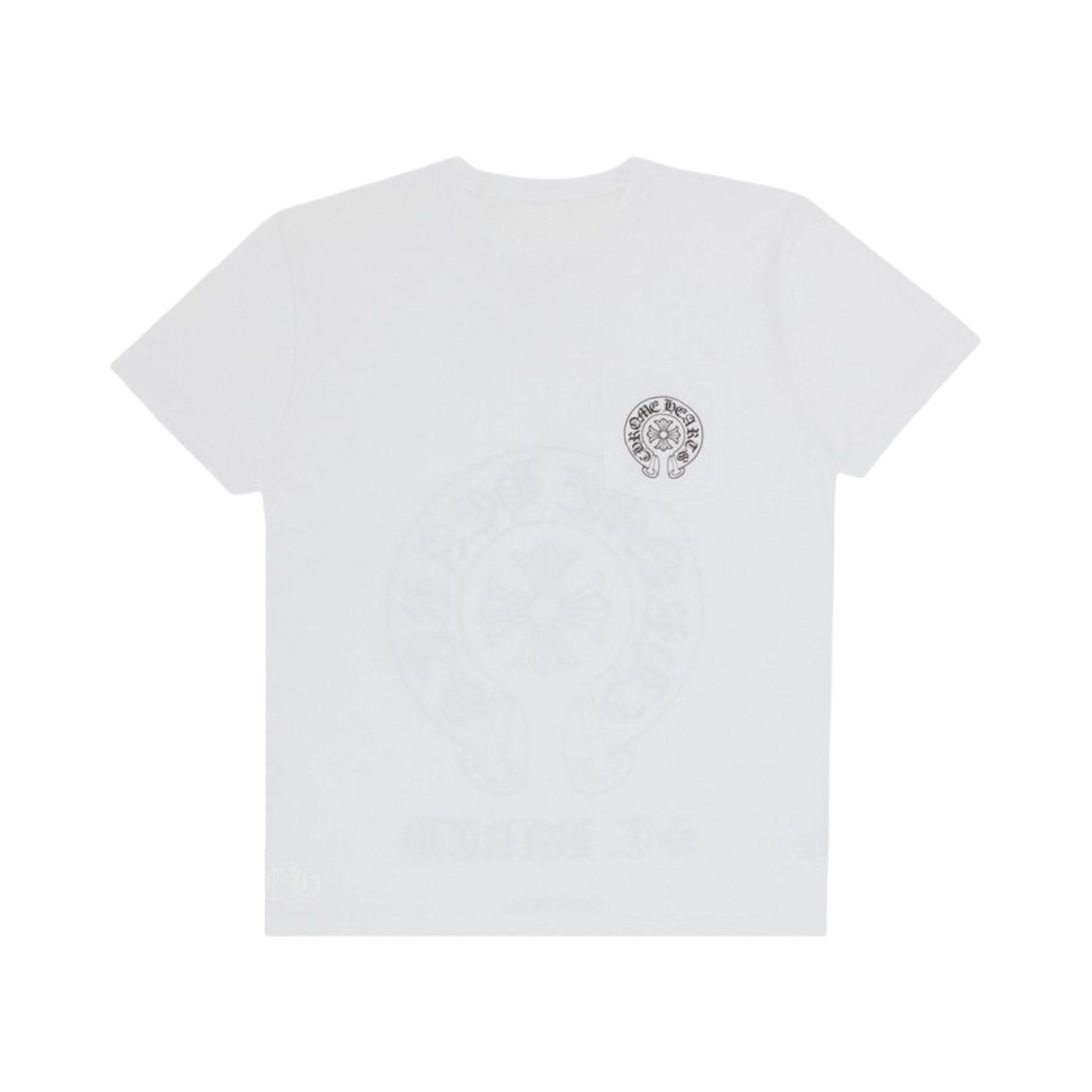Chrome Hearts St. Barths Exclusive Horseshoe Logo Tee White