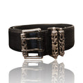 Chrome Hearts Alligator Roller Belt Black