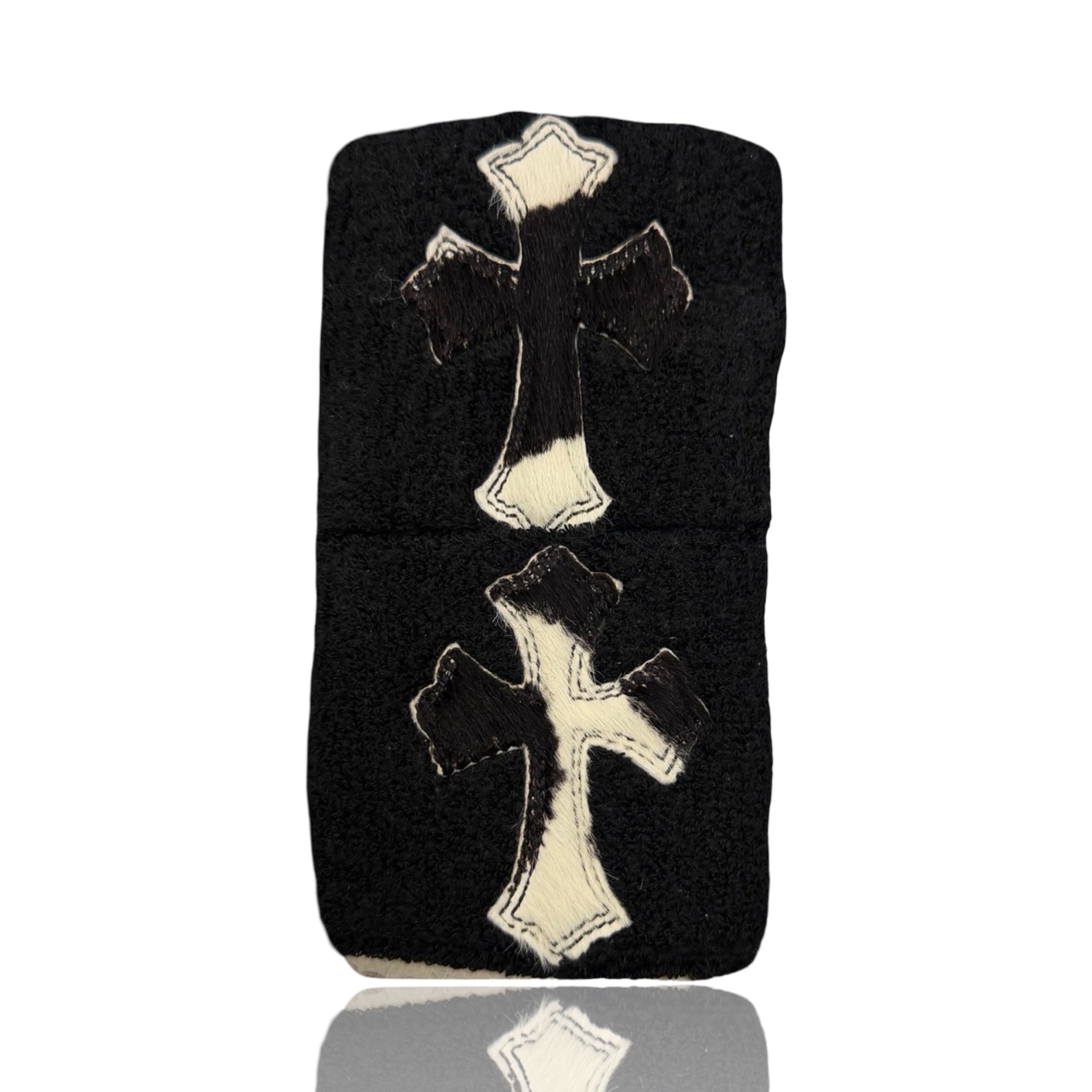 Chrome Hearts Wristband Zebra Patch