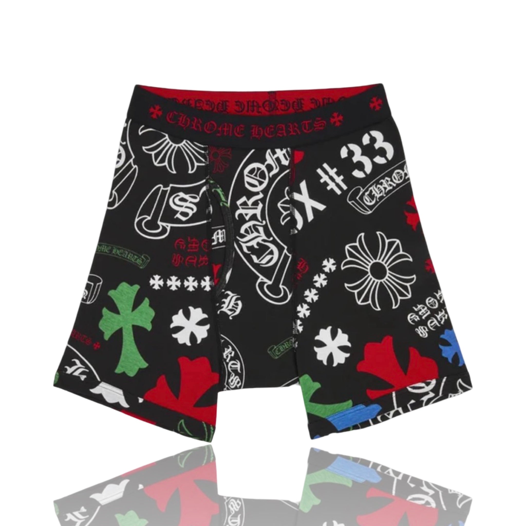 Chrome Hearts Boxer Brief Stencil Black