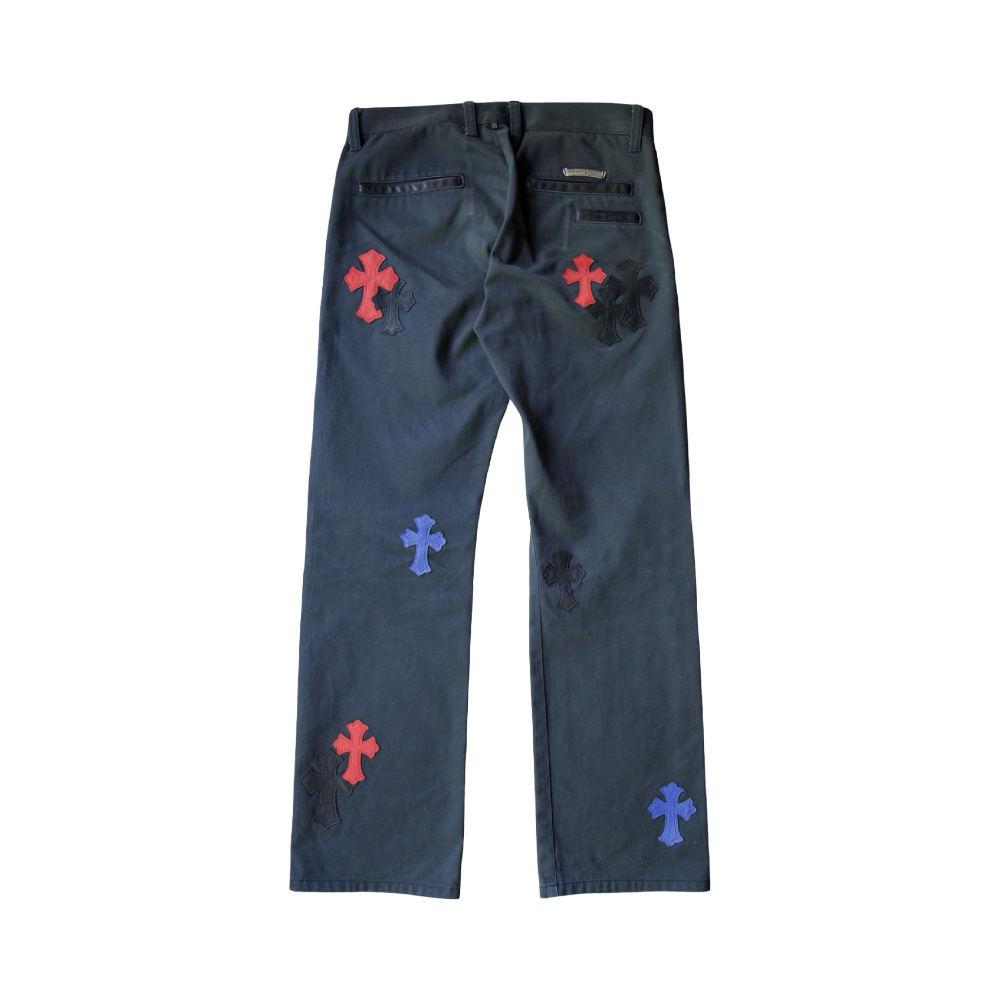 Chrome Hearts Multicolor Cross Patch Chino Pants