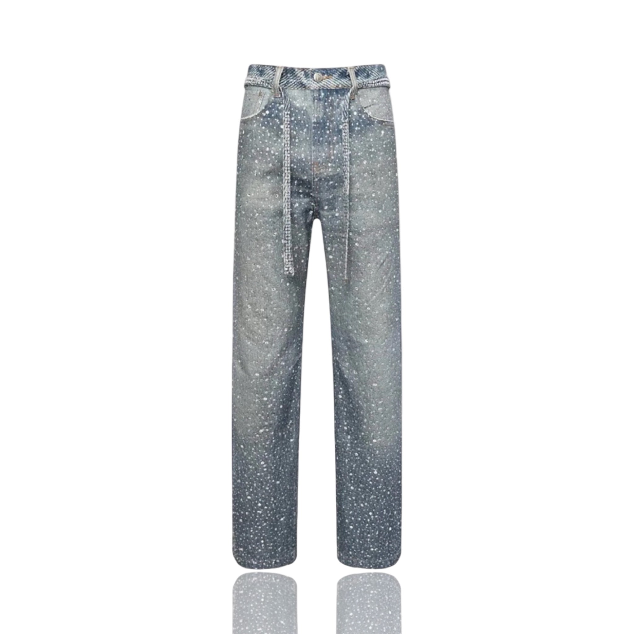 Birth Of Royal Child Diamond Boro Blue Jeans