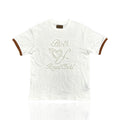 Birth of Royal Child Pearl Patchwork Tee White