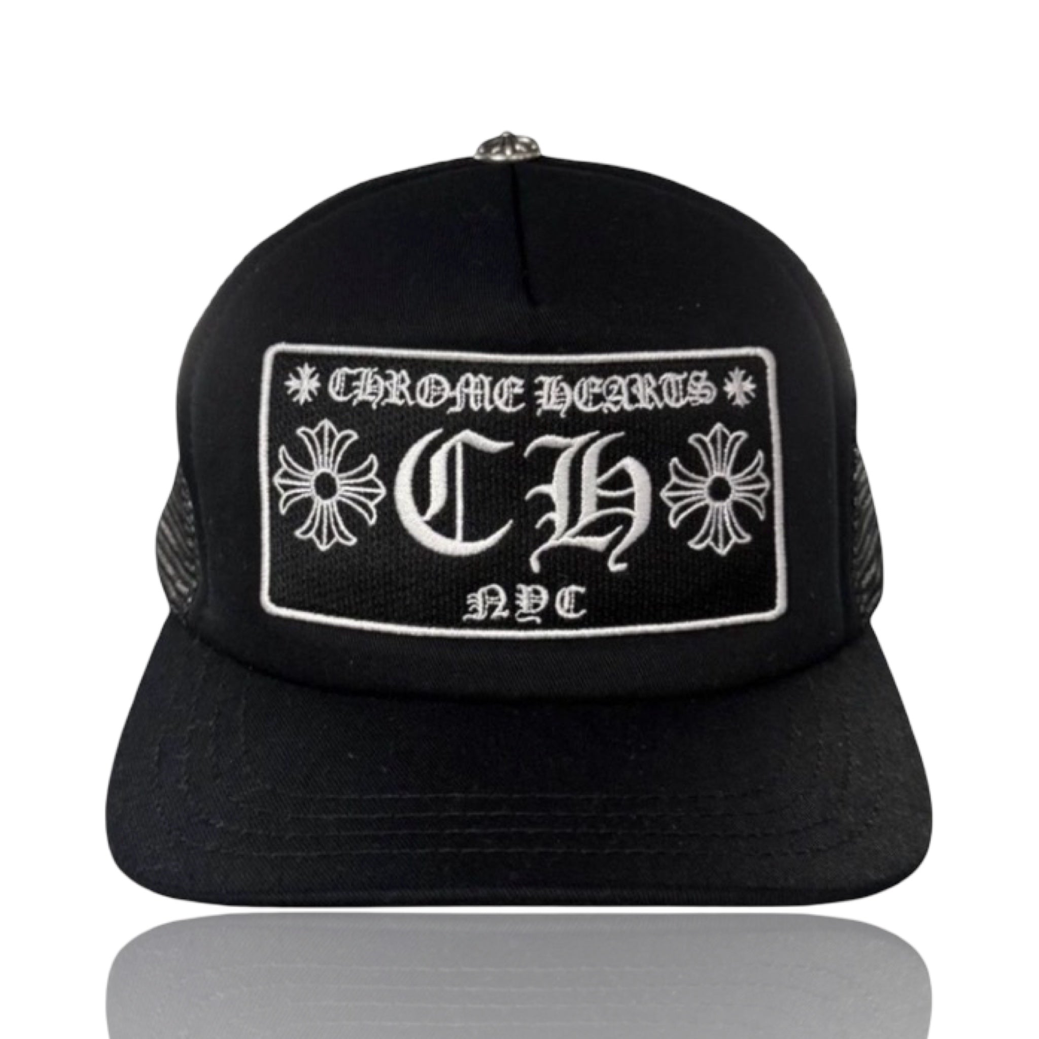 Chrome Hearts NYC Exclusive Trucker Hat Black