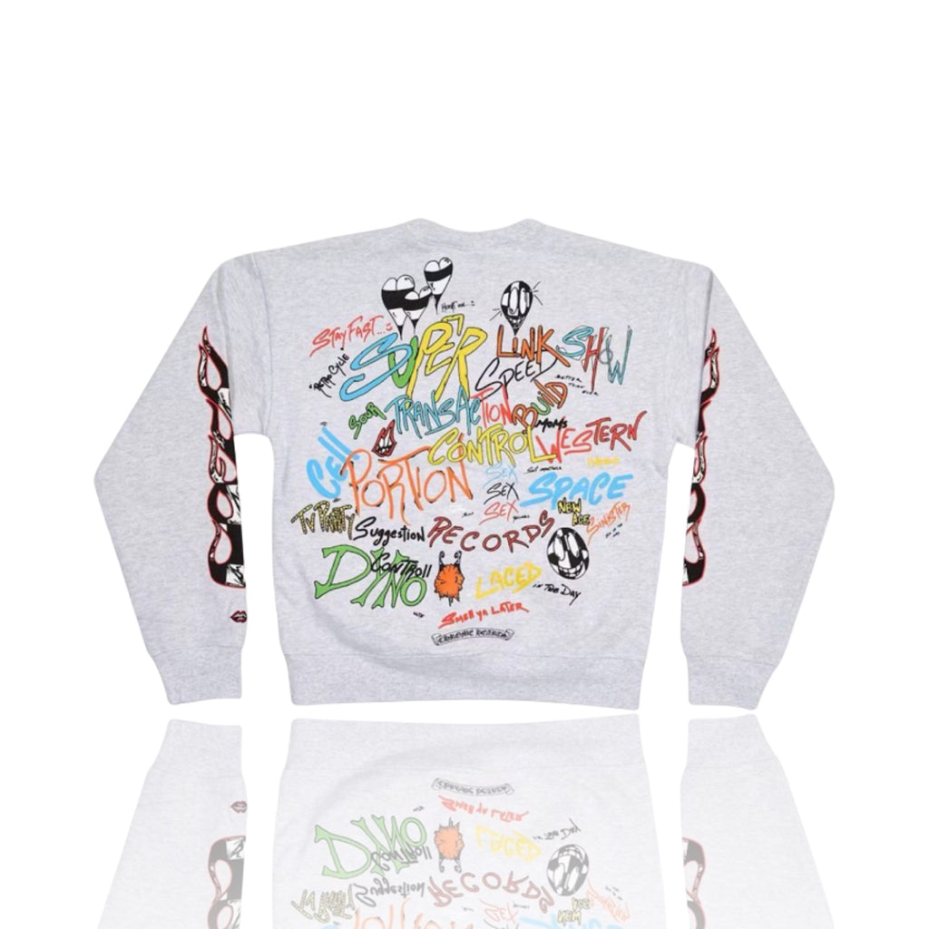 Chrome Hearts Matty Boy Brain Crewneck Sweatshirt