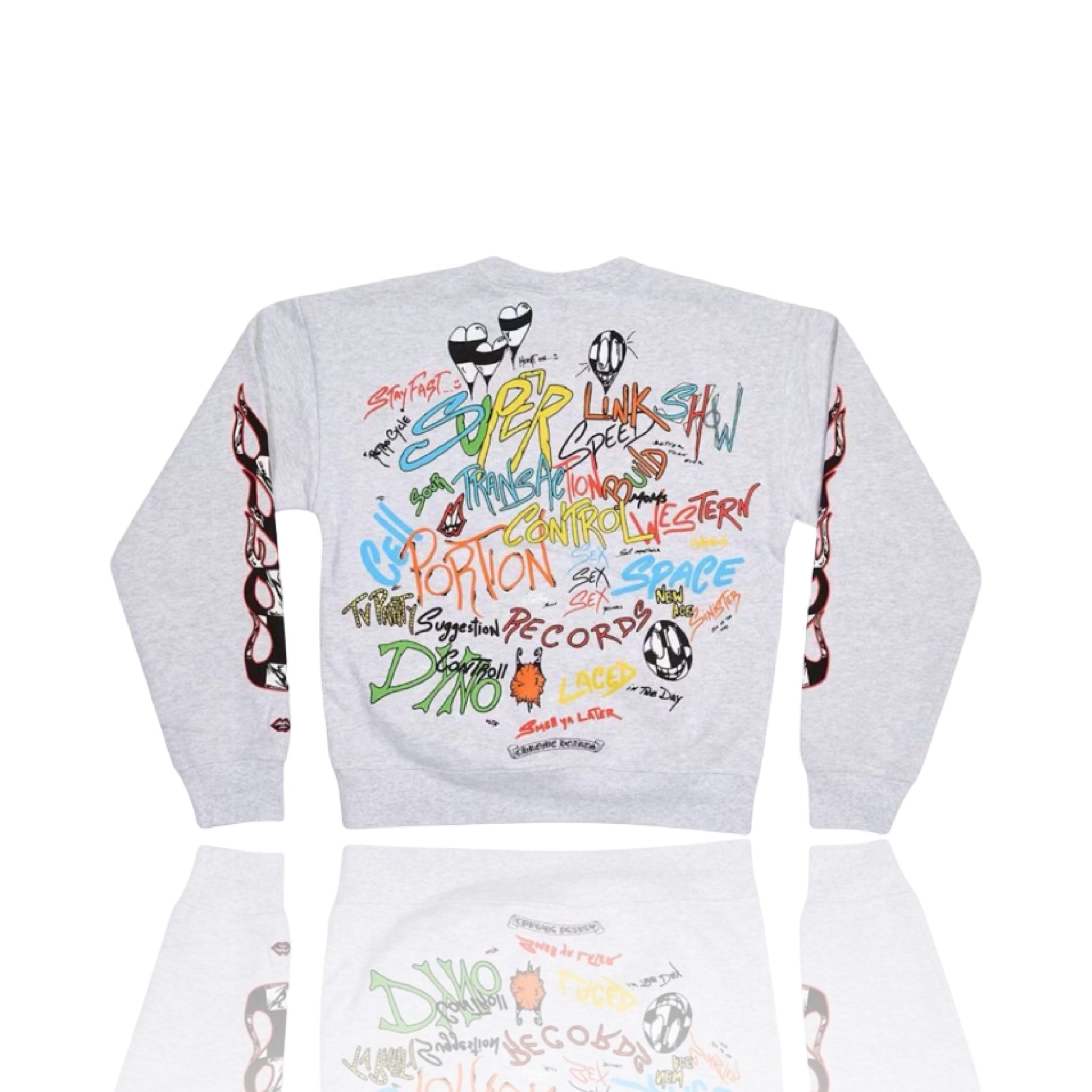 Chrome Hearts Matty Boy Brain Crewneck Sweatshirt