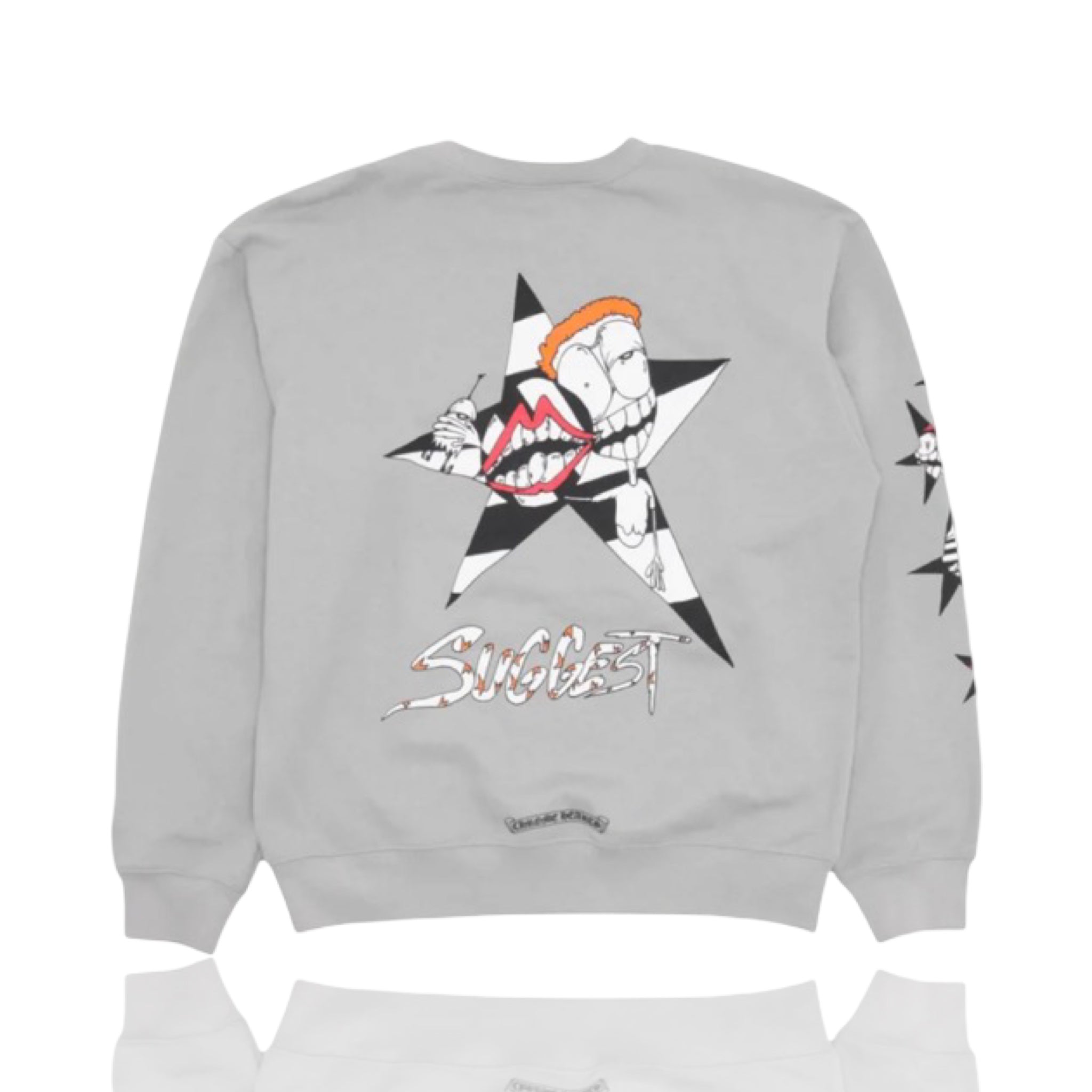 Chrome Hearts Matty Boy Suggest Crewneck Grey