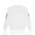 Chrome Hearts Deadly Doll White/Pink Crewneck