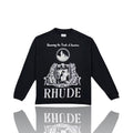 Rhude Youth Of America Vintage Black Longsleeve