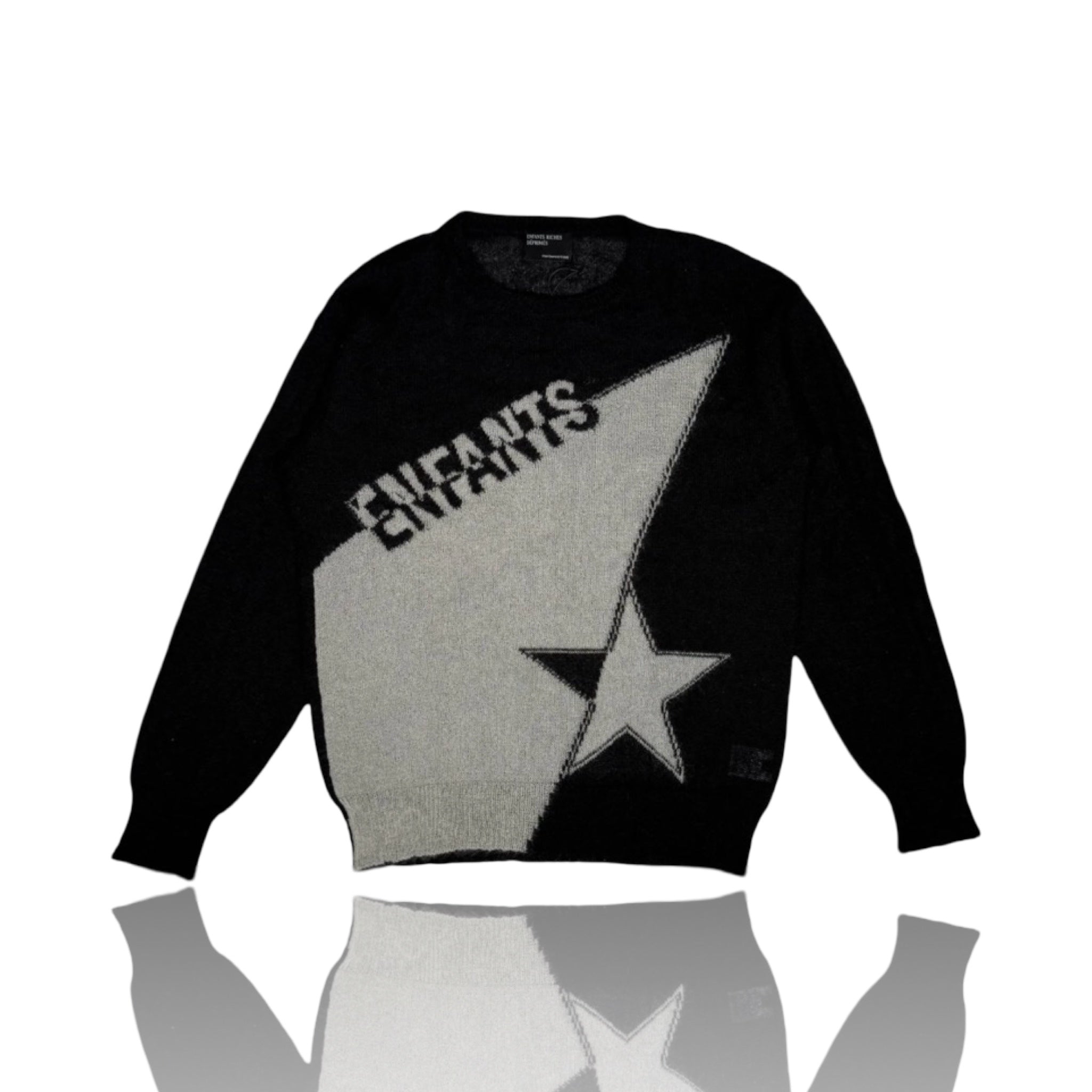 Enfants Riches Deprimes Star Mohair Knit Sweater
