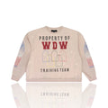Who Decides War Pink Training Crewneck