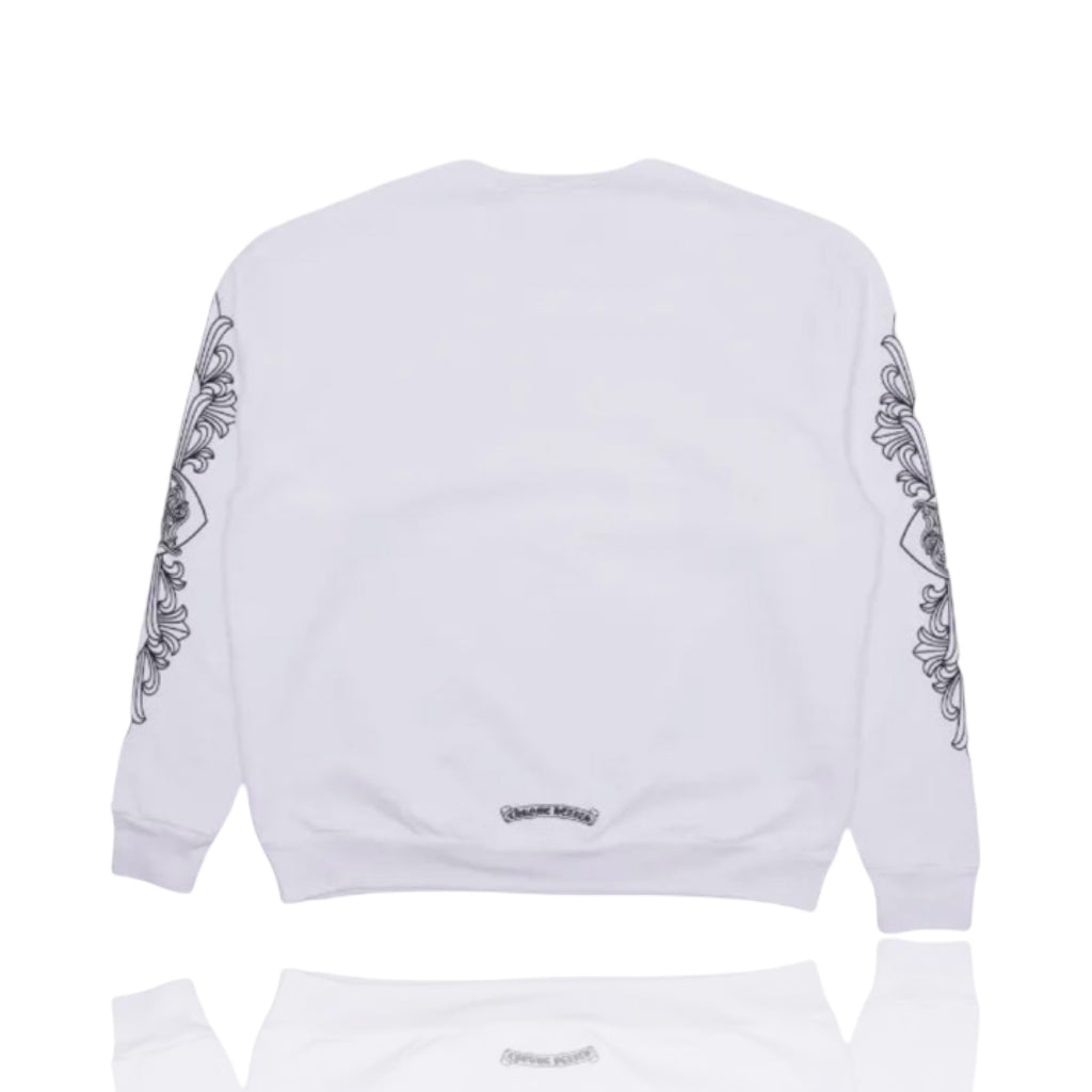 Chrome Hearts Love You Crewneck White