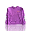 Chrome Hearts Matty Boy Purple More Not Less Crewneck