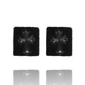 Chrome Hearts Leather Wristband Black/Black
