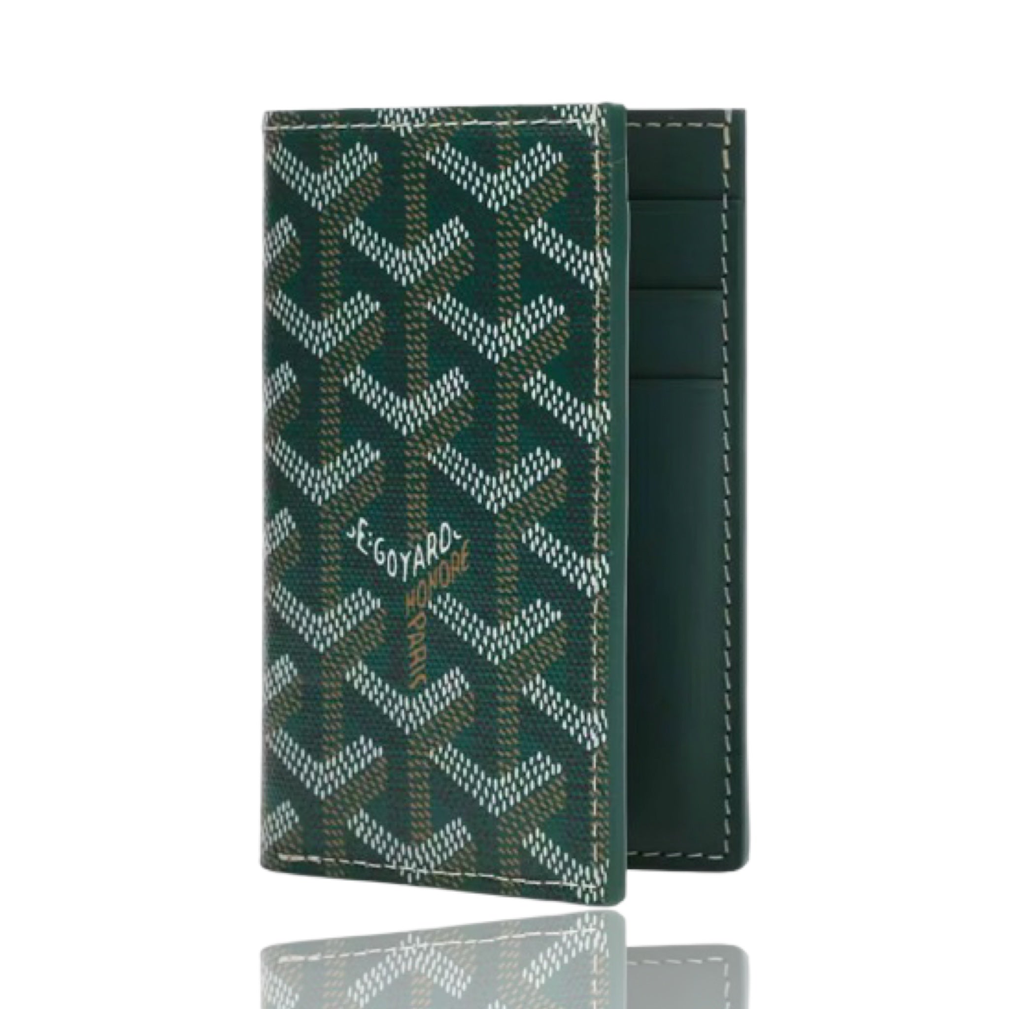 Goyard Saint Pierre Card Wallet Green