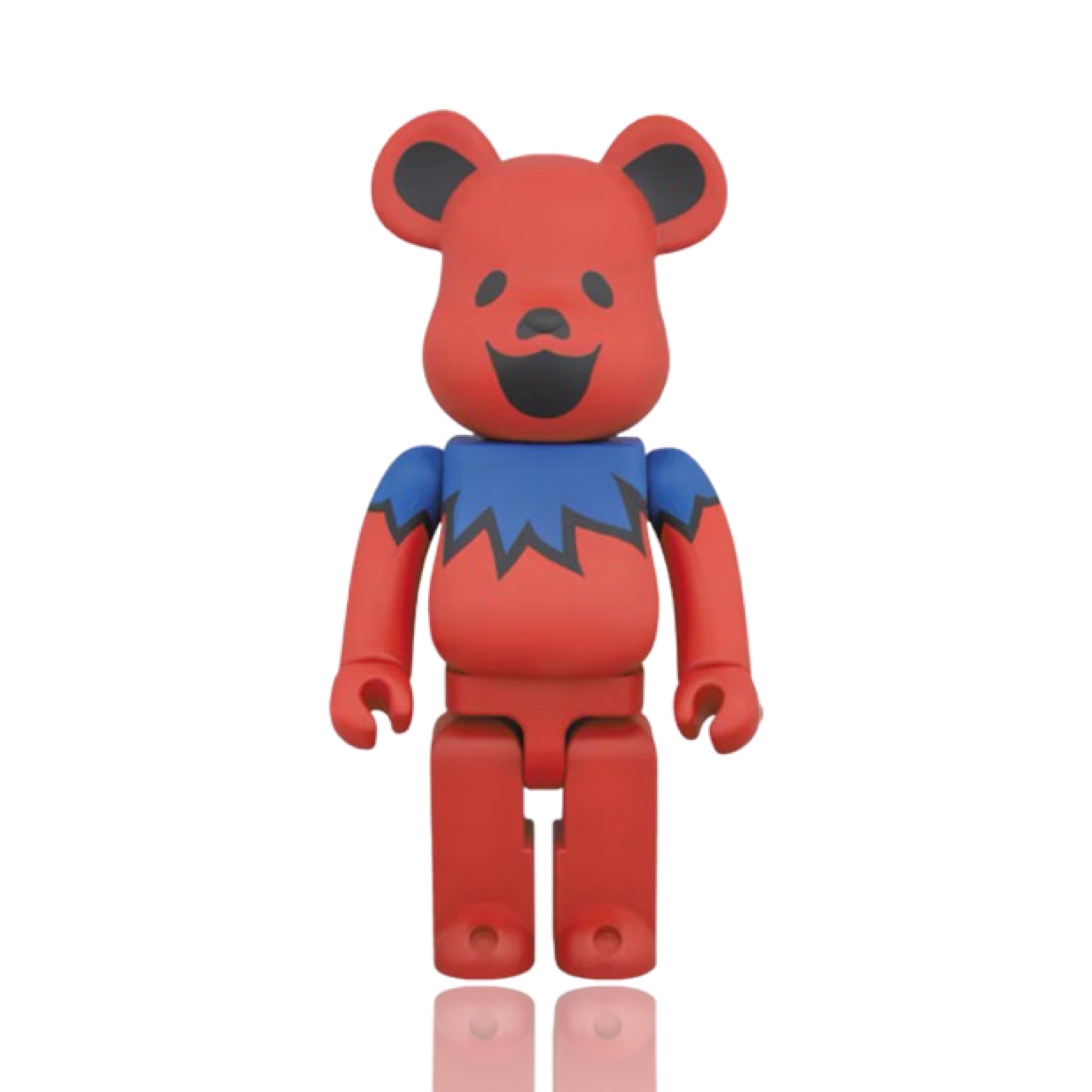 BearBrick Grateful Dead Dancing Bear 1000% Red