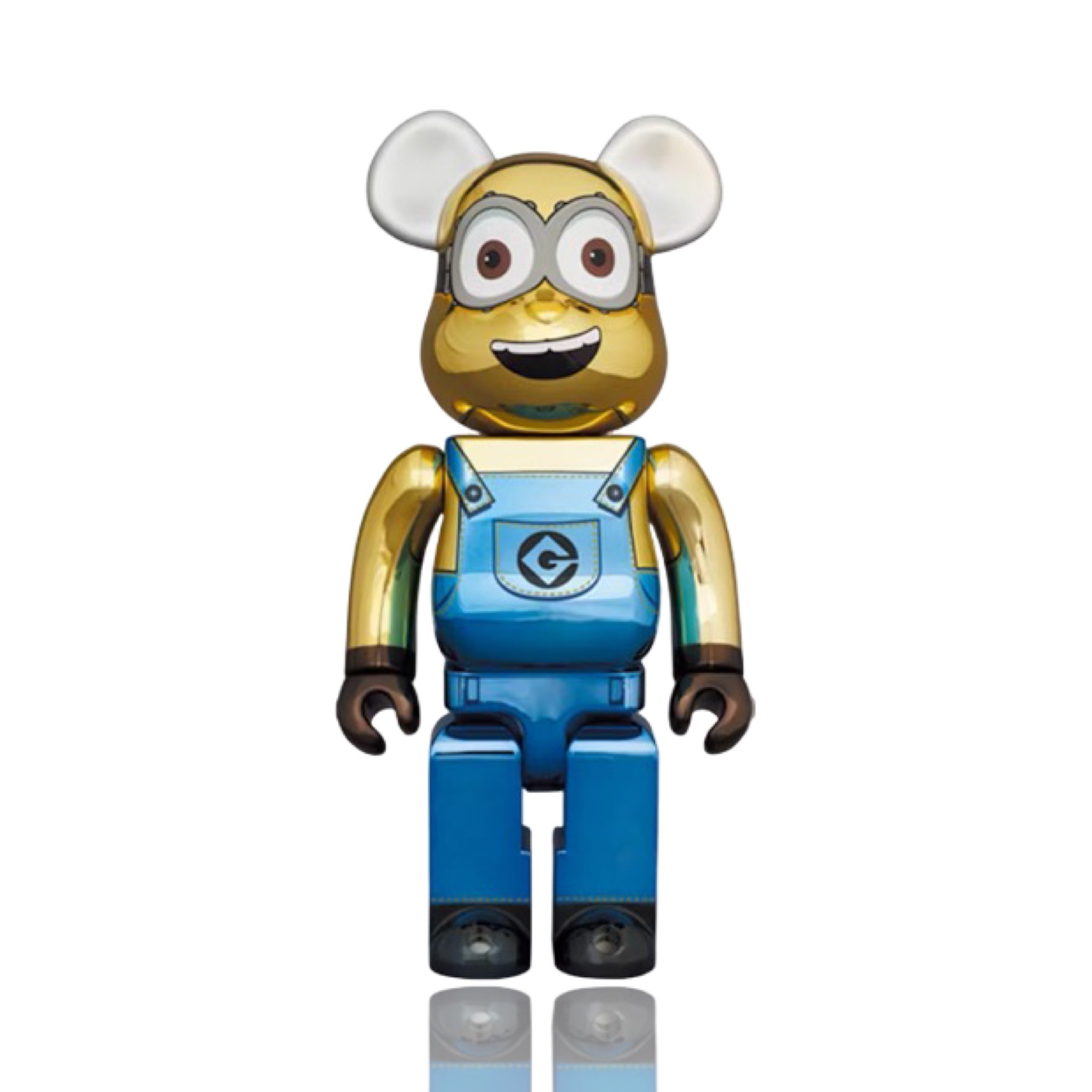 Bearbrick DAVE 1000% CHROME Ver.