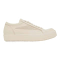 Rick Owens Leather Vintage Sneaks Cream/Milk