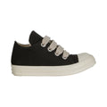 Rick Owens DRKSHDW Canvas Jumbo Lace Low Black/Milk