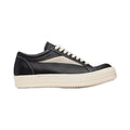 Rick Owens Leather Vintage Sneaks Black/Milk