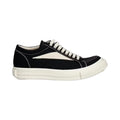 Rick Owens DRKSHDW Canvas Vintage Sneaks Black/Milk 2.0