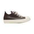 Rick Owens Leather Jumbo Lace Low Macassar/Milk