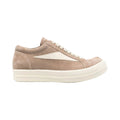 Rick Owens Suede Vintage Sneaks Flesh/Milk