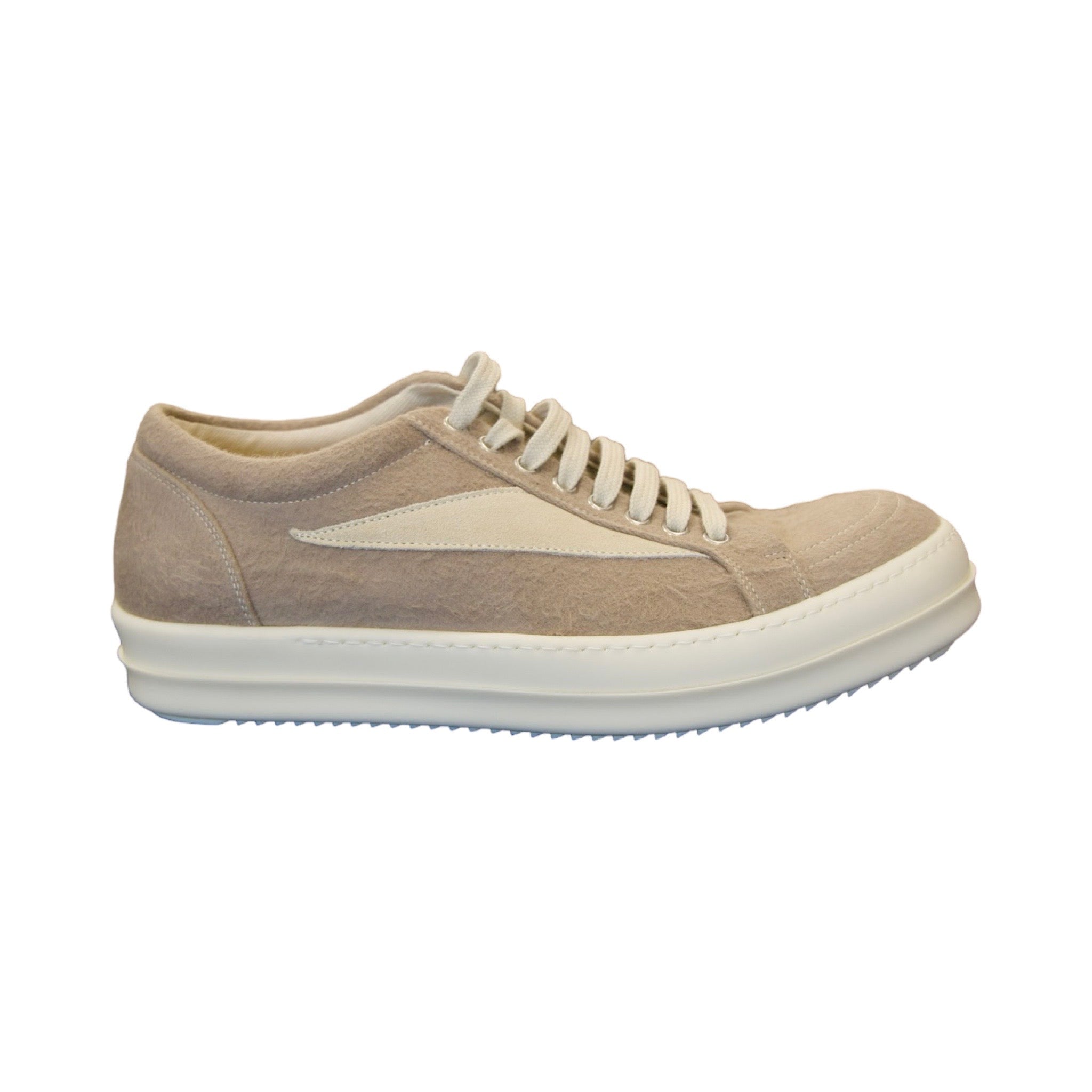 Rick Owens DRKSHDW Carpet Vintage Sneaks Dirty Pearl/Milk