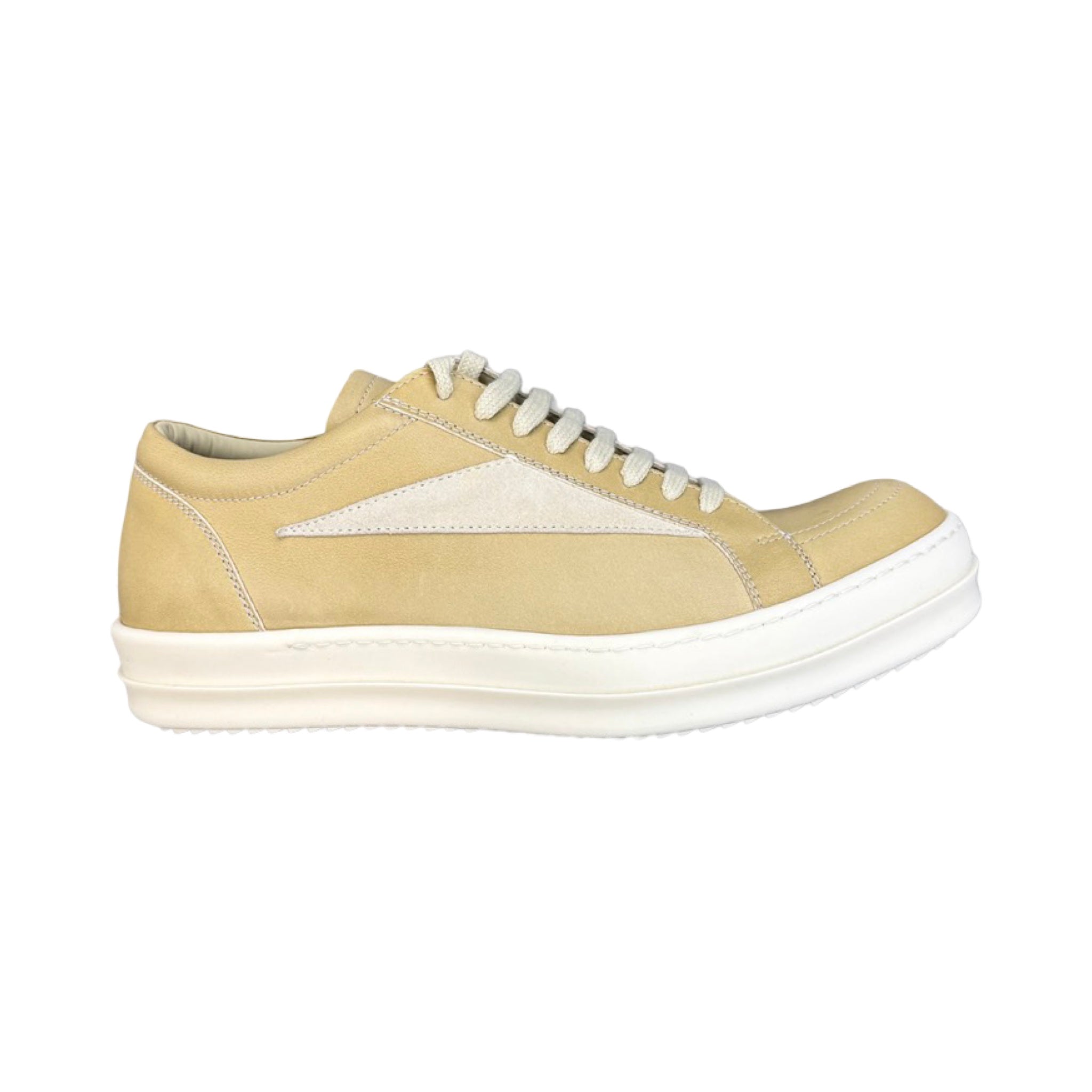 Rick Owens DRKSHDW Vintage Sneaks Parchment/Milk