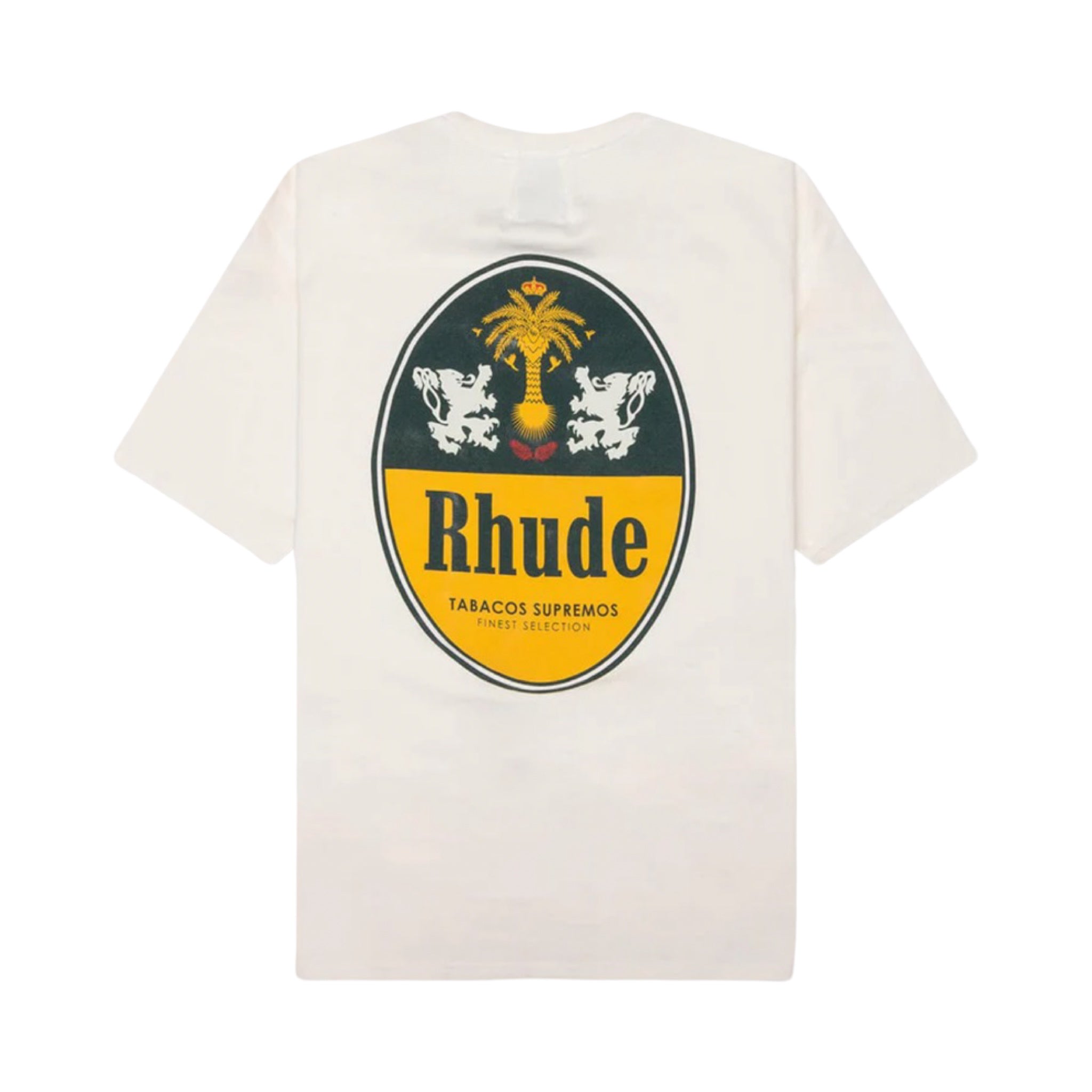 Rhude Tabaco Tee Vintage White